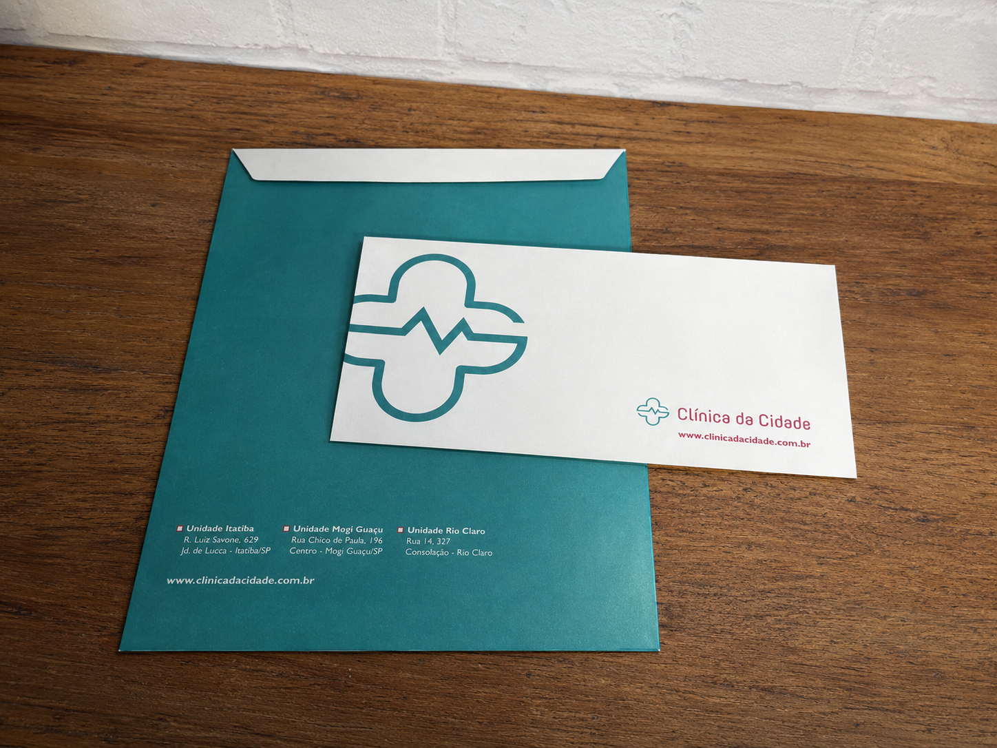Envelopes personalizados para pedidos médicos